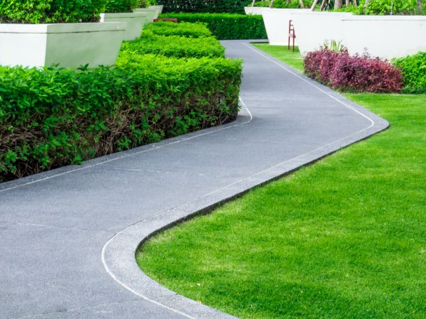 Walkway Curb Installation in Dothan