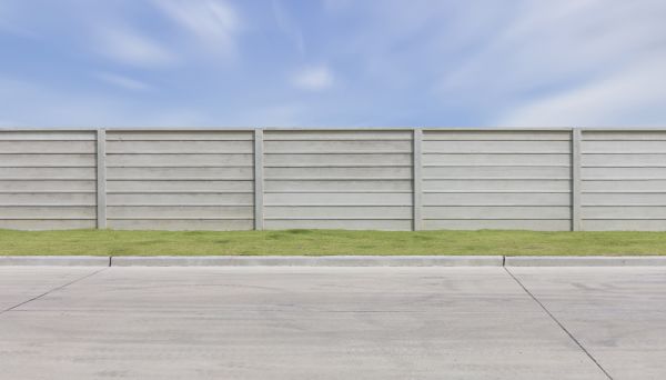 Concrete Fence Installation in Dothan