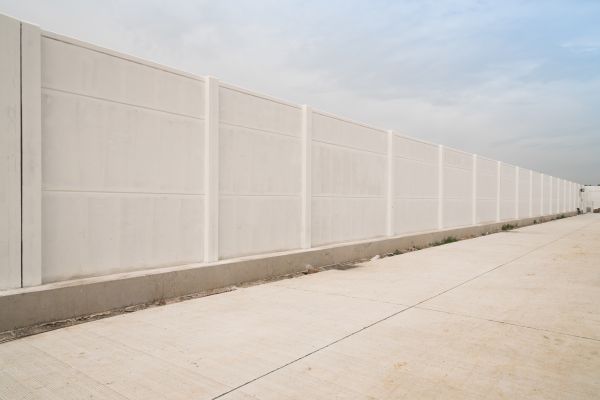 Concrete Fence Construction in Dothan