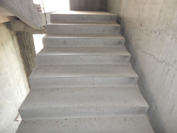Poured Stair Construction in Dothan