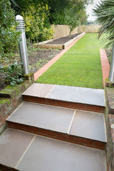 Backyard Steps Installation in Dothan
