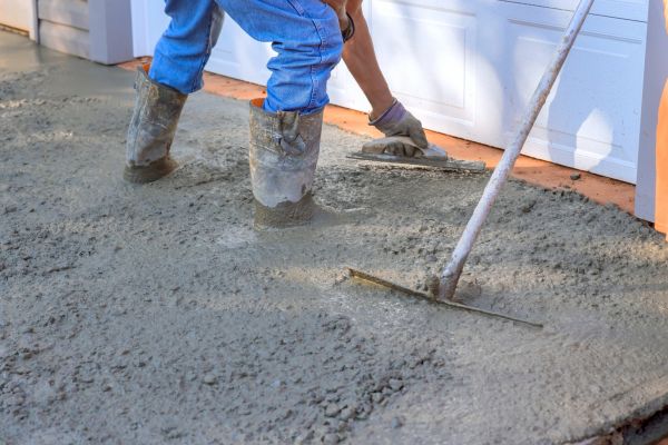 Driveway Slab Construction in Dothan