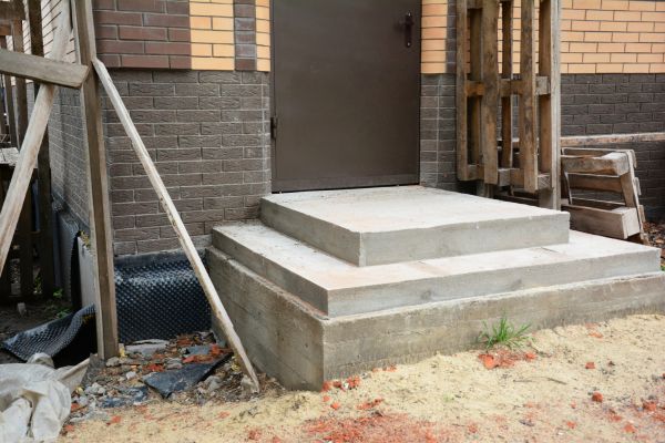 Cement Steps Construction in Dothan