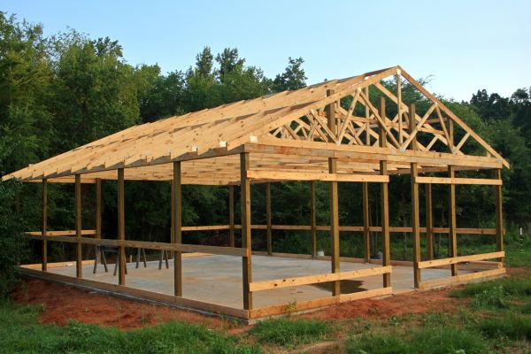 Barn Pad Installation in Dothan